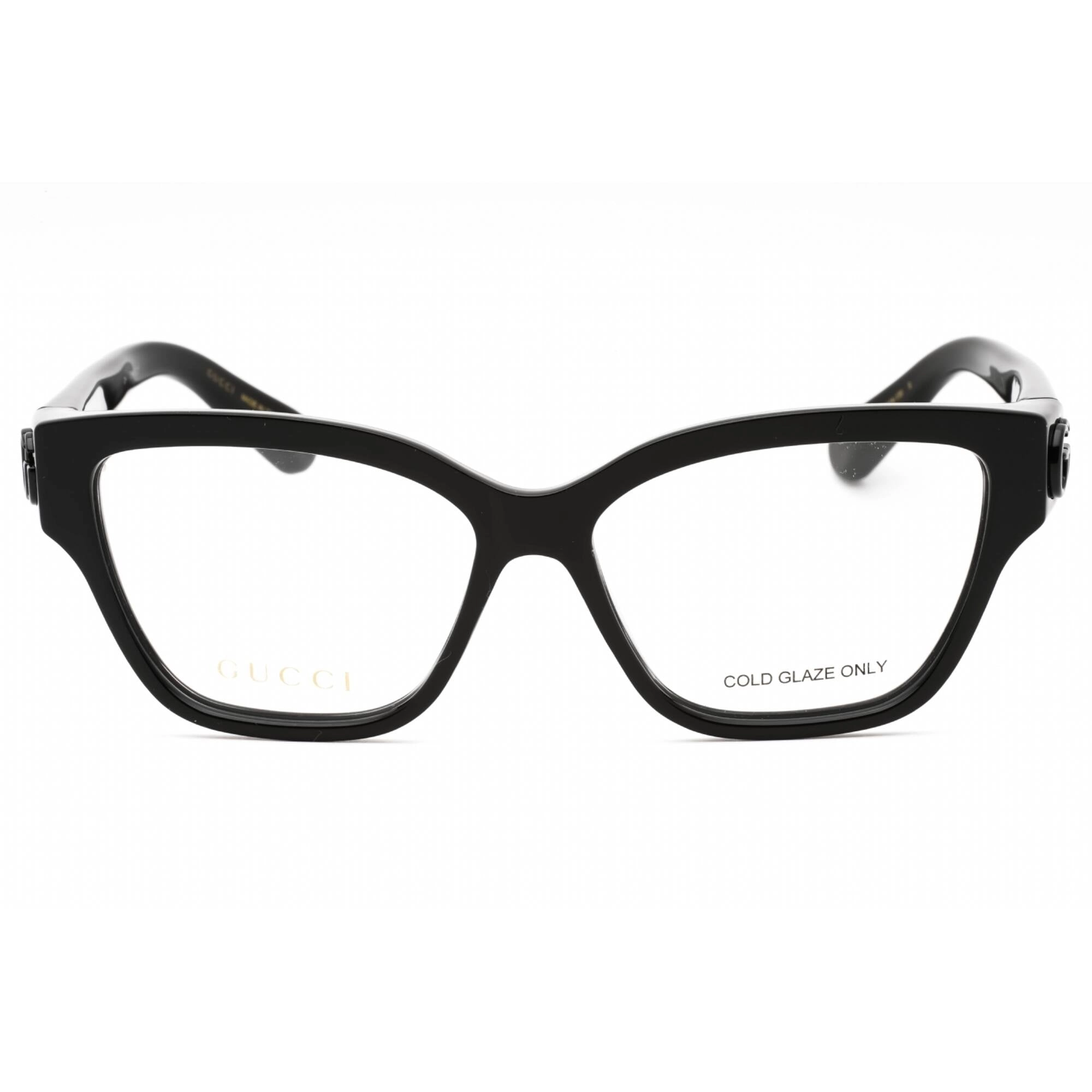 Gucci Women's Eyeglasses - Black Plastic Full Rim Cat Eye Shape Frame | GG1597O 001