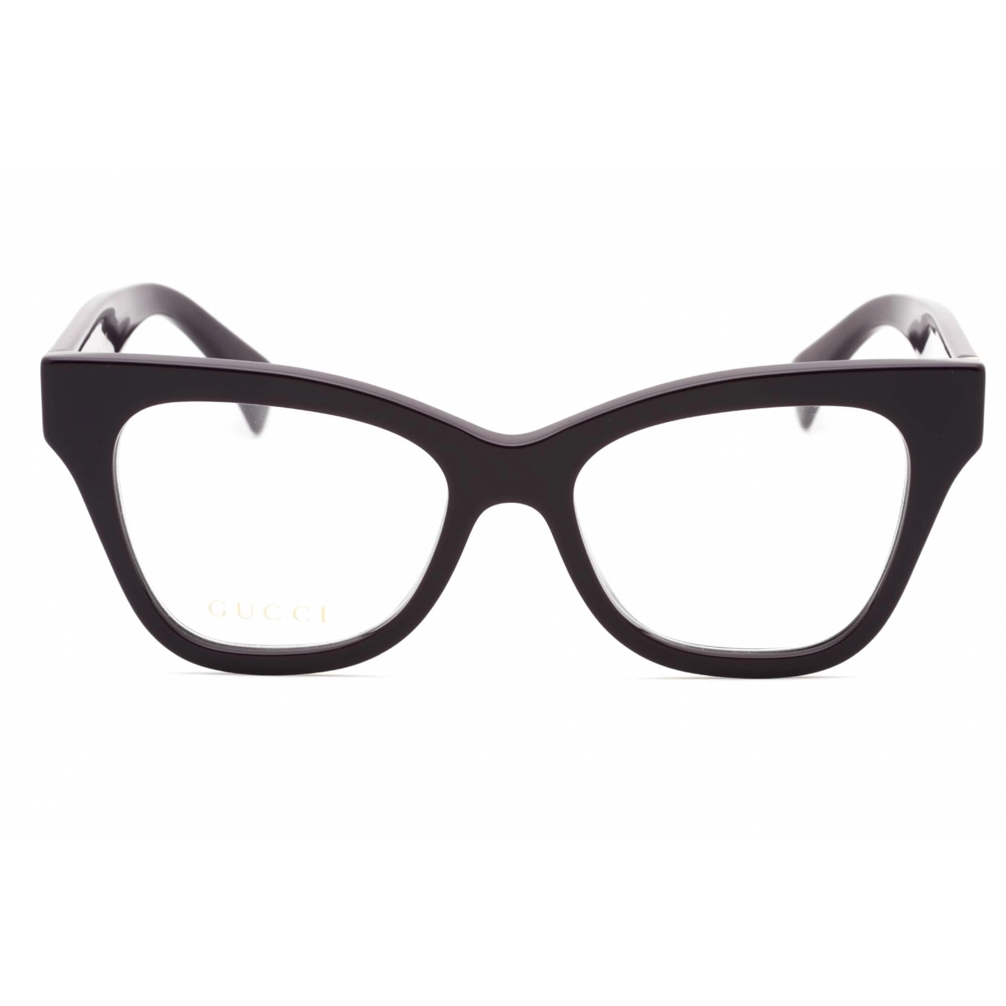 Gucci Women's Eyeglasses - Violet/Transparent Cat Eye Full Rim Frame | GG1133O 002