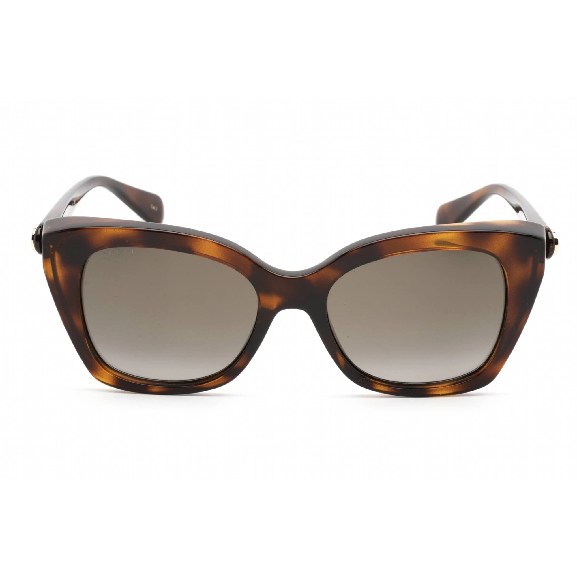 Gucci Women's Sunglasses - Tortoise Plastic Cat Eye Full Rim Frame | GG0921S 002