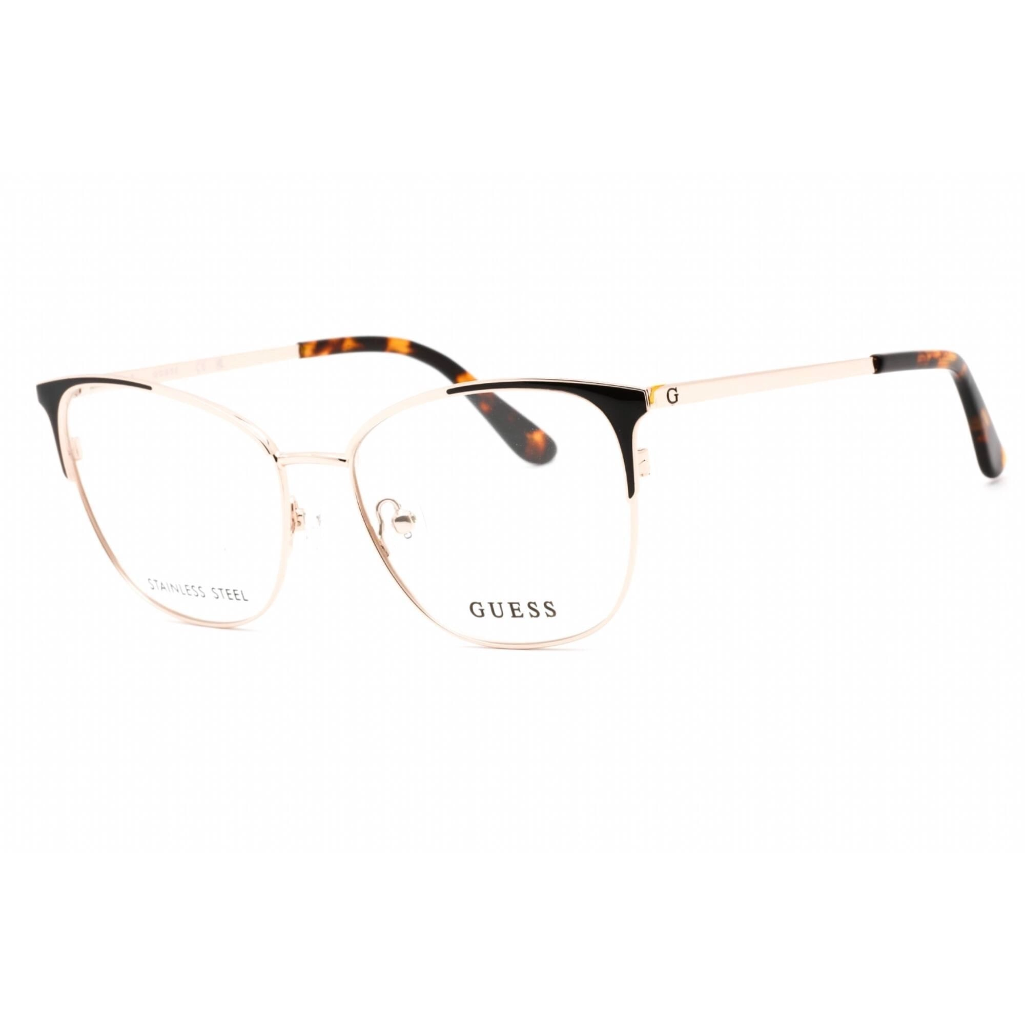 Guess Women's Eyeglasses - Full Rim Dark Brown/Other Plastic Round Frame | GU2705 050