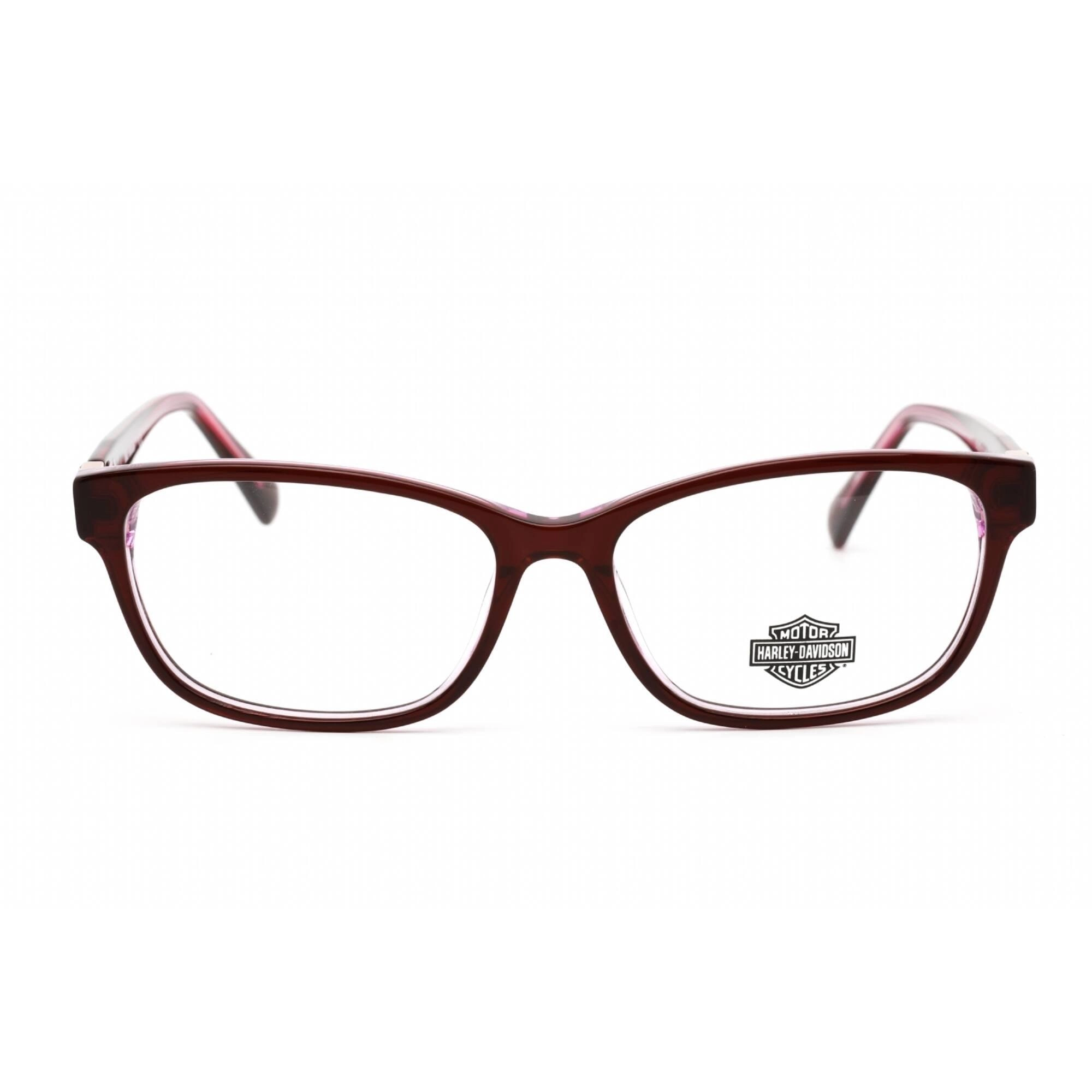 Harley Davidson Men's Eyeglasses - Bordeaux/Other Plastic Rectangular | HD0559 071