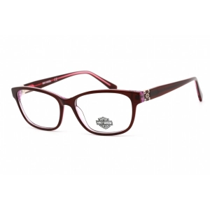 Harley Davidson Men's Eyeglasses - Bordeaux/Other Plastic Rectangular | HD0559 071