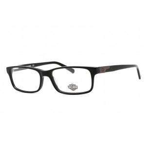 Harley Davidson Men's Eyeglasses - Fixed Nose Pads Matte Black Plastic | HD0762 002