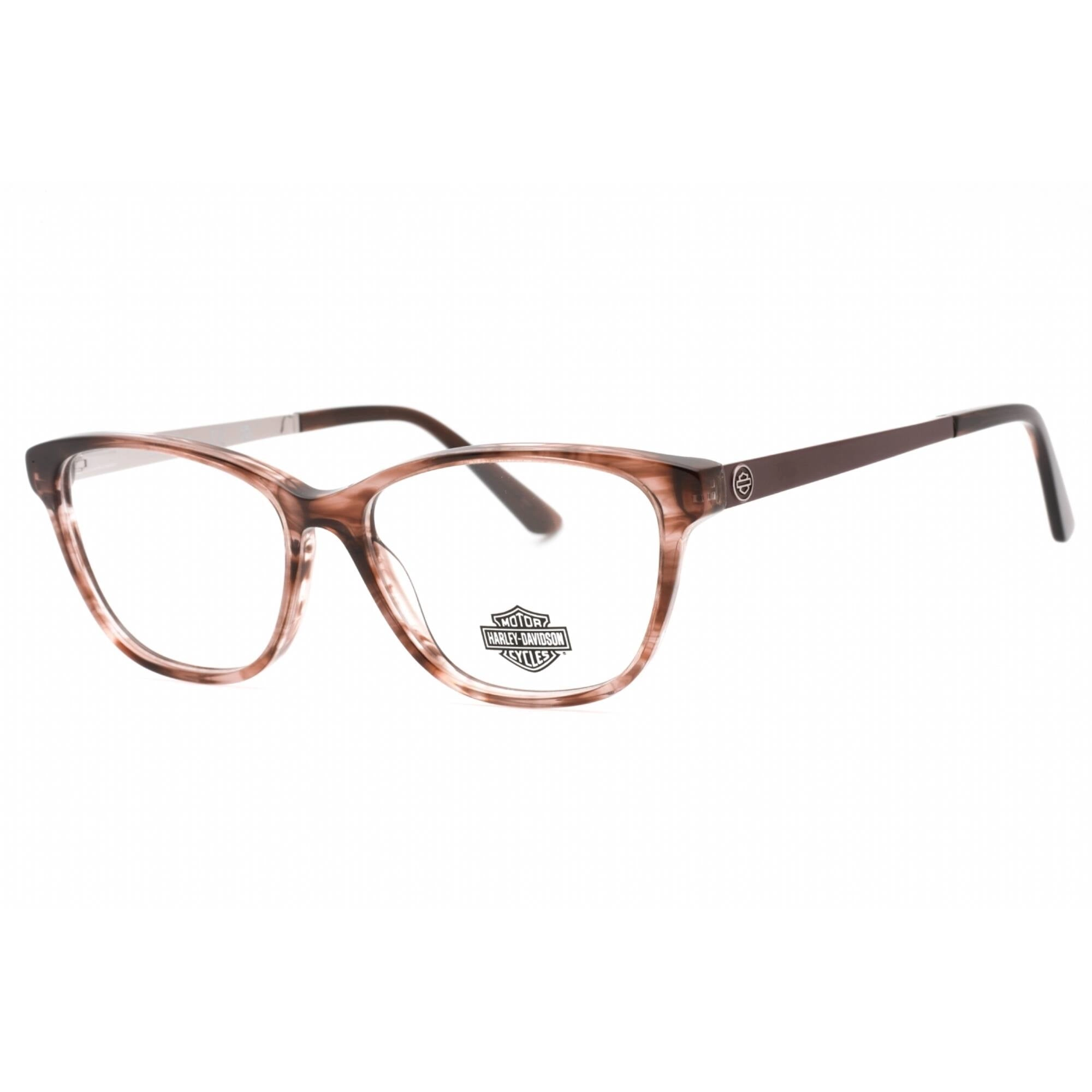 Harley Davidson Women's Eyeglasses - Shiny Violet Plastic Cat Eye Frame | HD0571 081