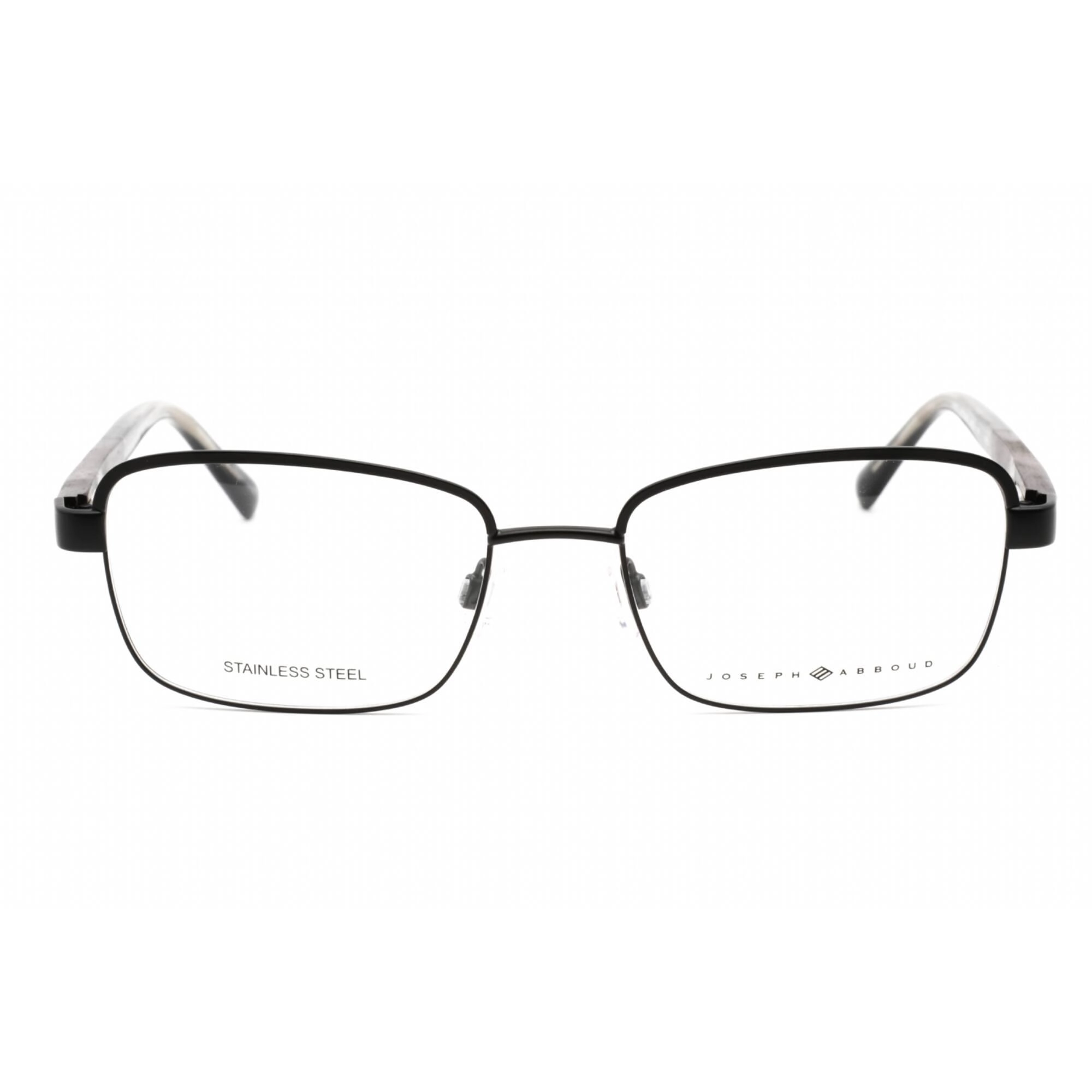 Joseph Abboud Men's Eyeglasses - Black Rectangular Shape Frame, 56 mm | JA4092 001