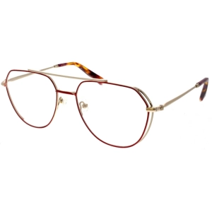 Kendall   Kylie Women's Eyeglasses - Red Metal Aviator Frame Demo Lens | KKO205 612