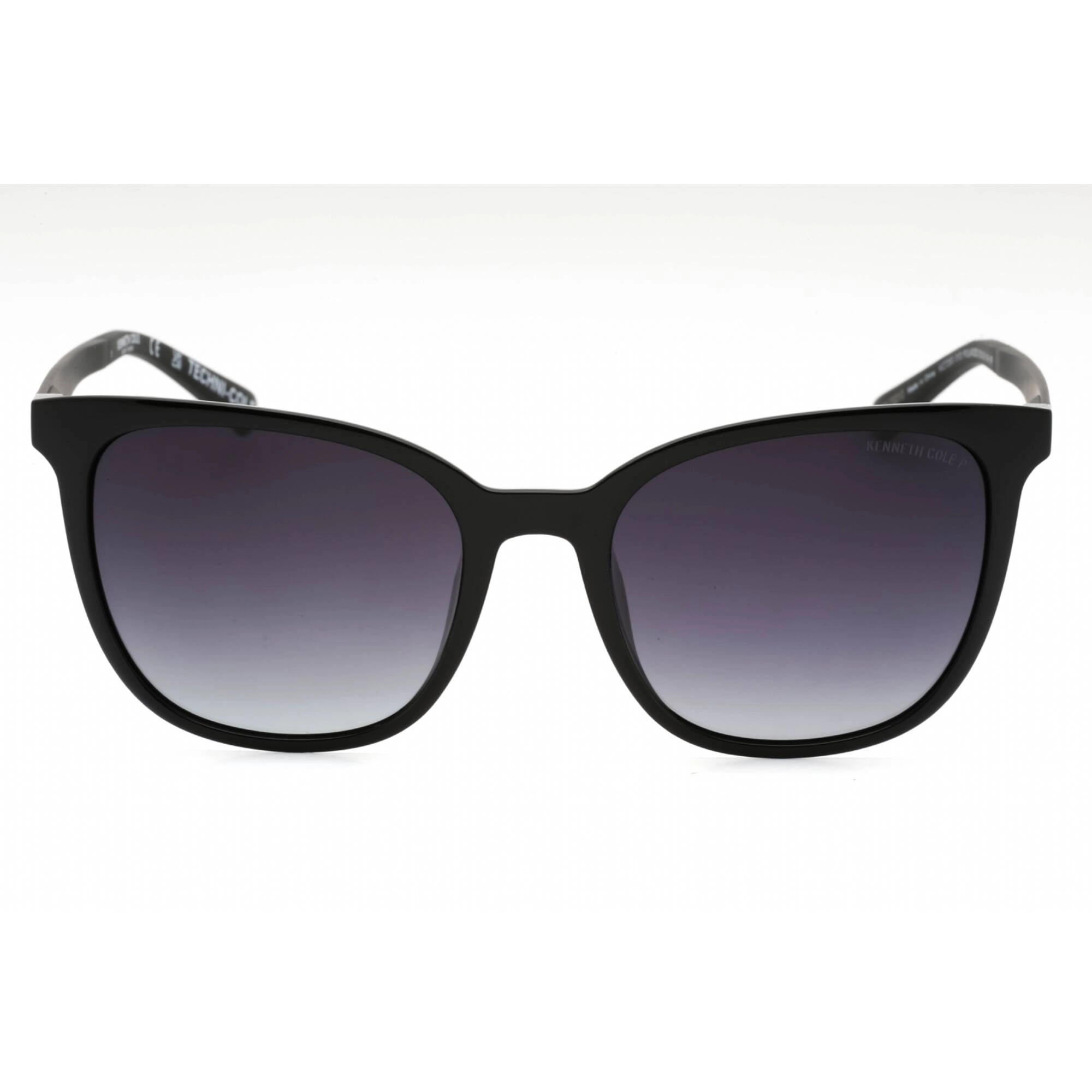 Kenneth Cole New York Women's Sunglasses - Shiny Black Plastic Cat Eye | KC7263 01D