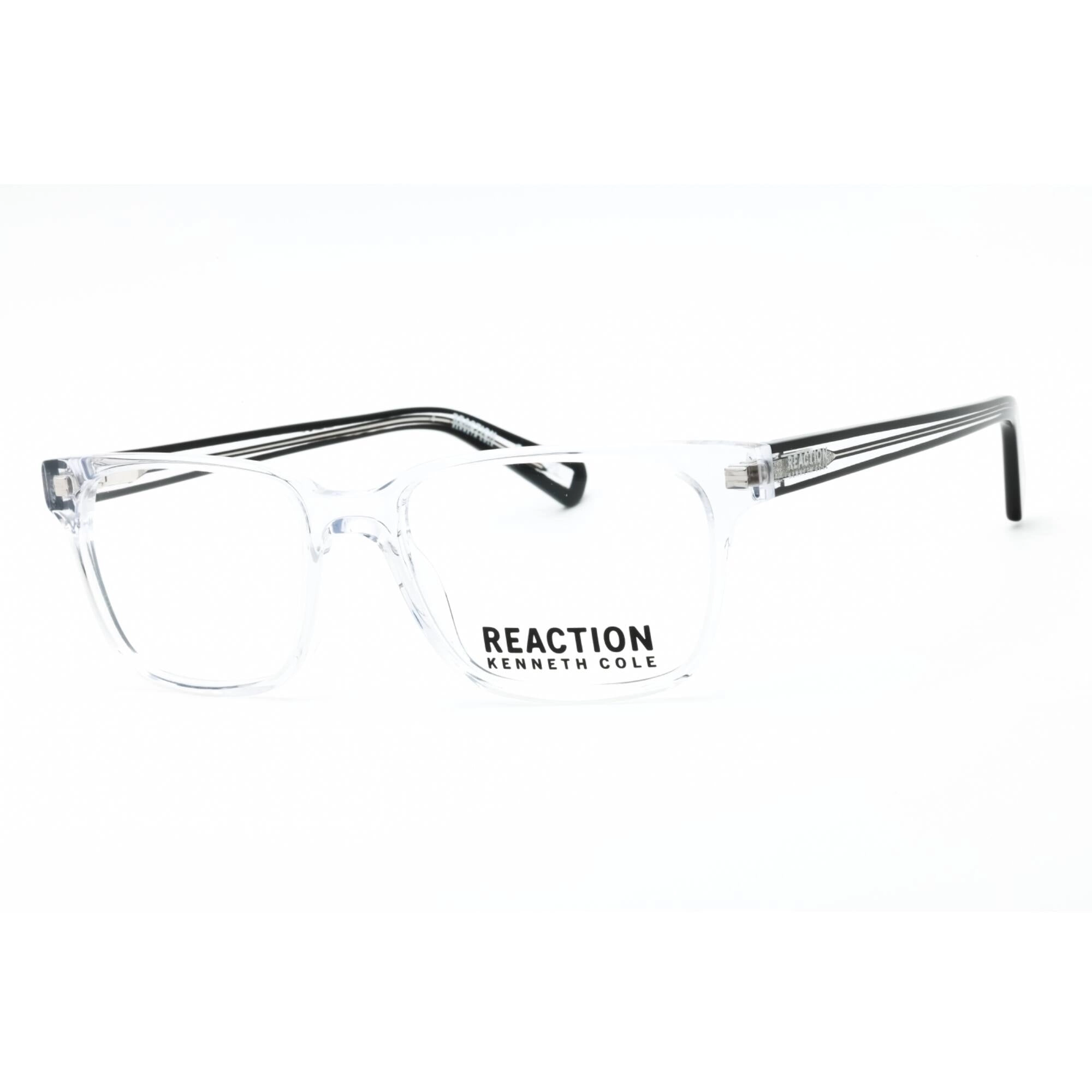 Kenneth Cole Reaction Men's Eyeglasses - Crystal Acetate Square Frame | KC0809-N 026