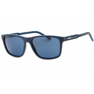 Lacoste Unisex Sunglasses - Matte Blue Rectangular Plastic Shape Frame | L931S 424