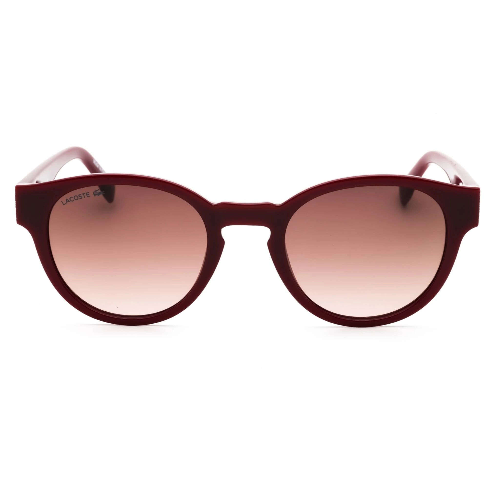 Lacoste Women's Sunglasses - Dark Red Injected Propionate Round Frame | L6000S 603