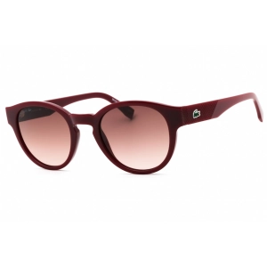 Lacoste Women's Sunglasses - Dark Red Injected Propionate Round Frame | L6000S 603