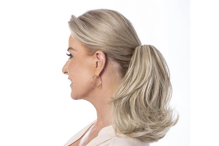 Layered Flip Pony Hairpiece by Toni Brattin | Heat Friendly Synthetic Ponytail (Clip-In)