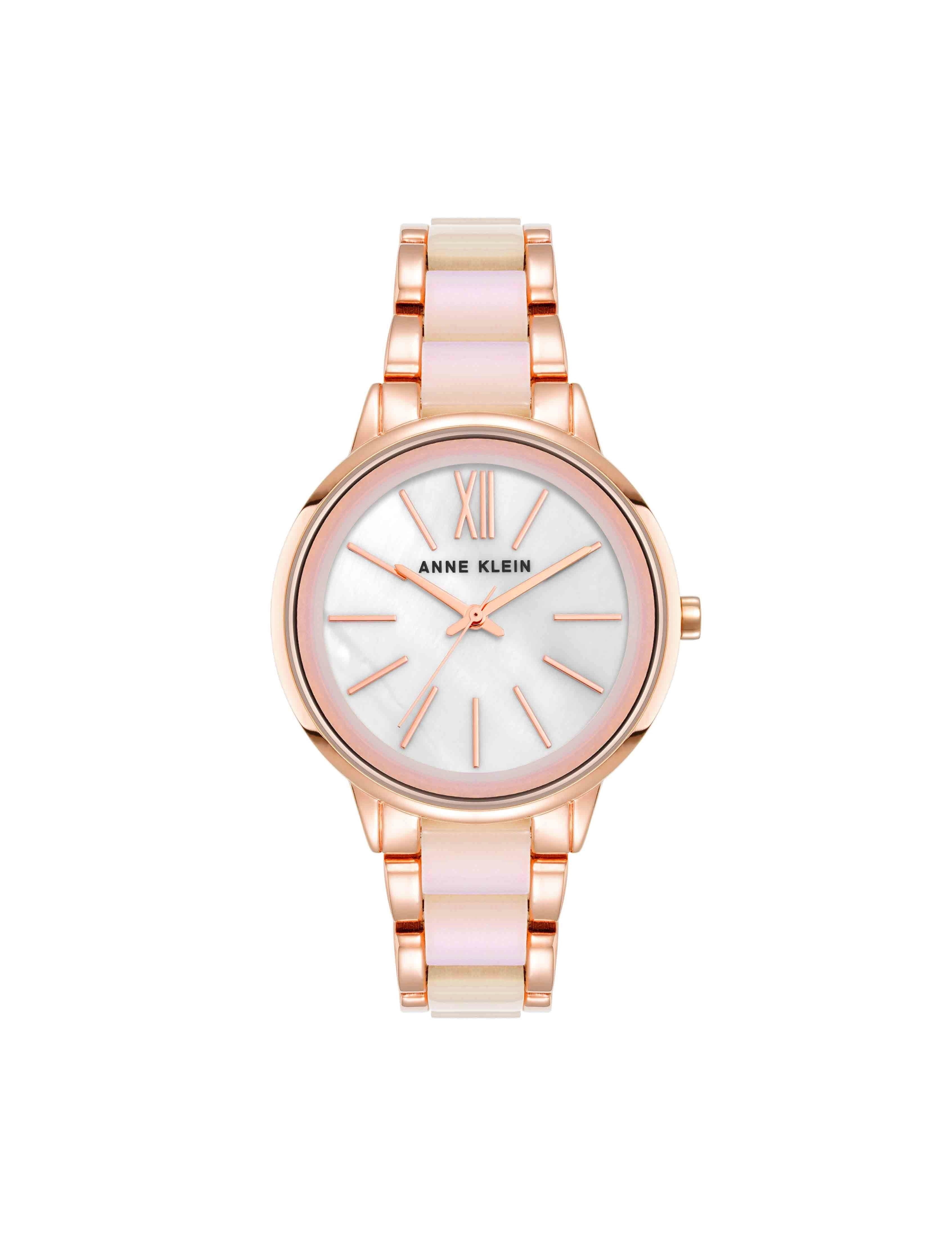 Marbleized Acetate Bracelet Watch