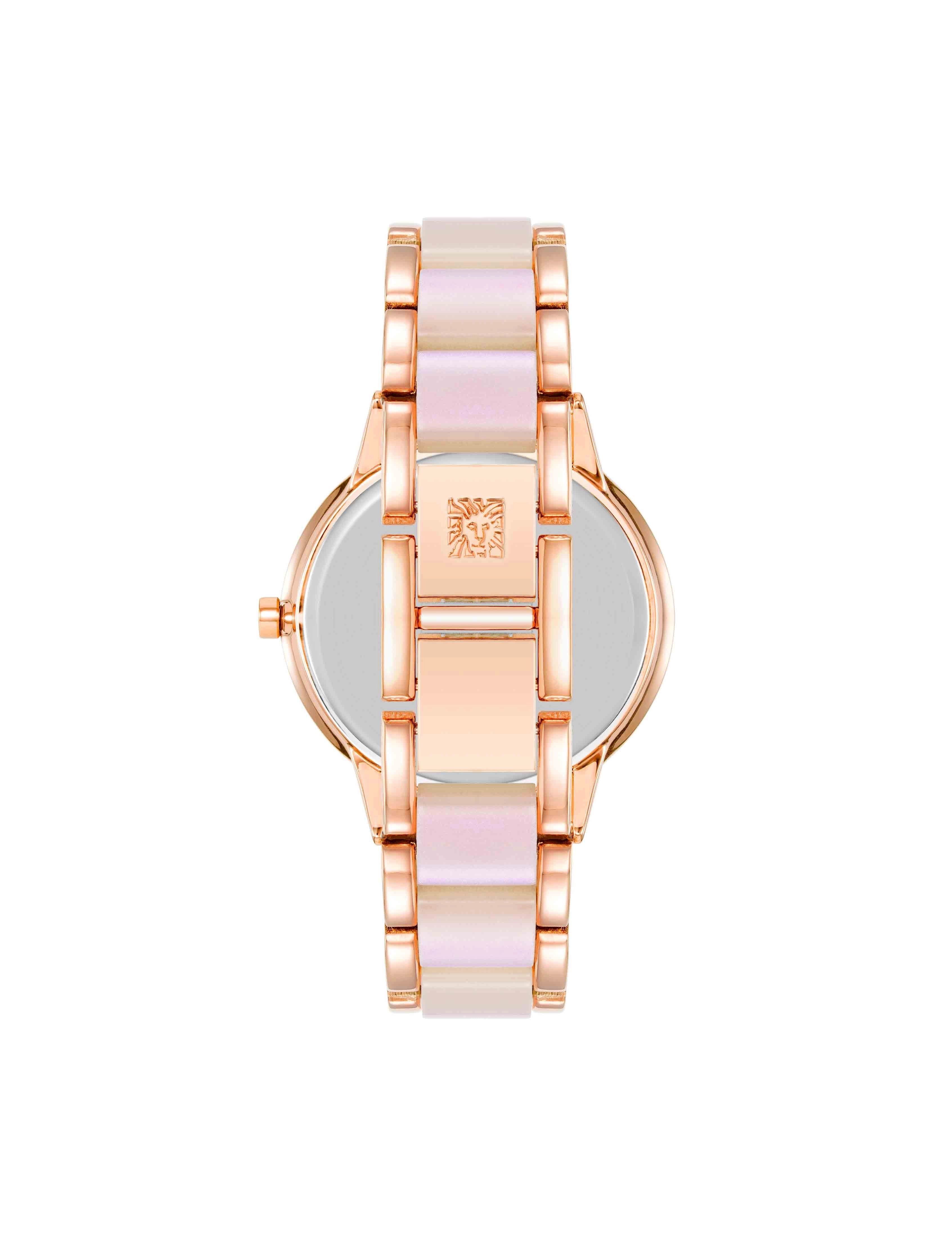 Marbleized Acetate Bracelet Watch