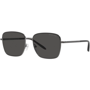 Michael Kors Men's Sunglasses - Matte Gunmetal Metal Square Frame | 1123 100287