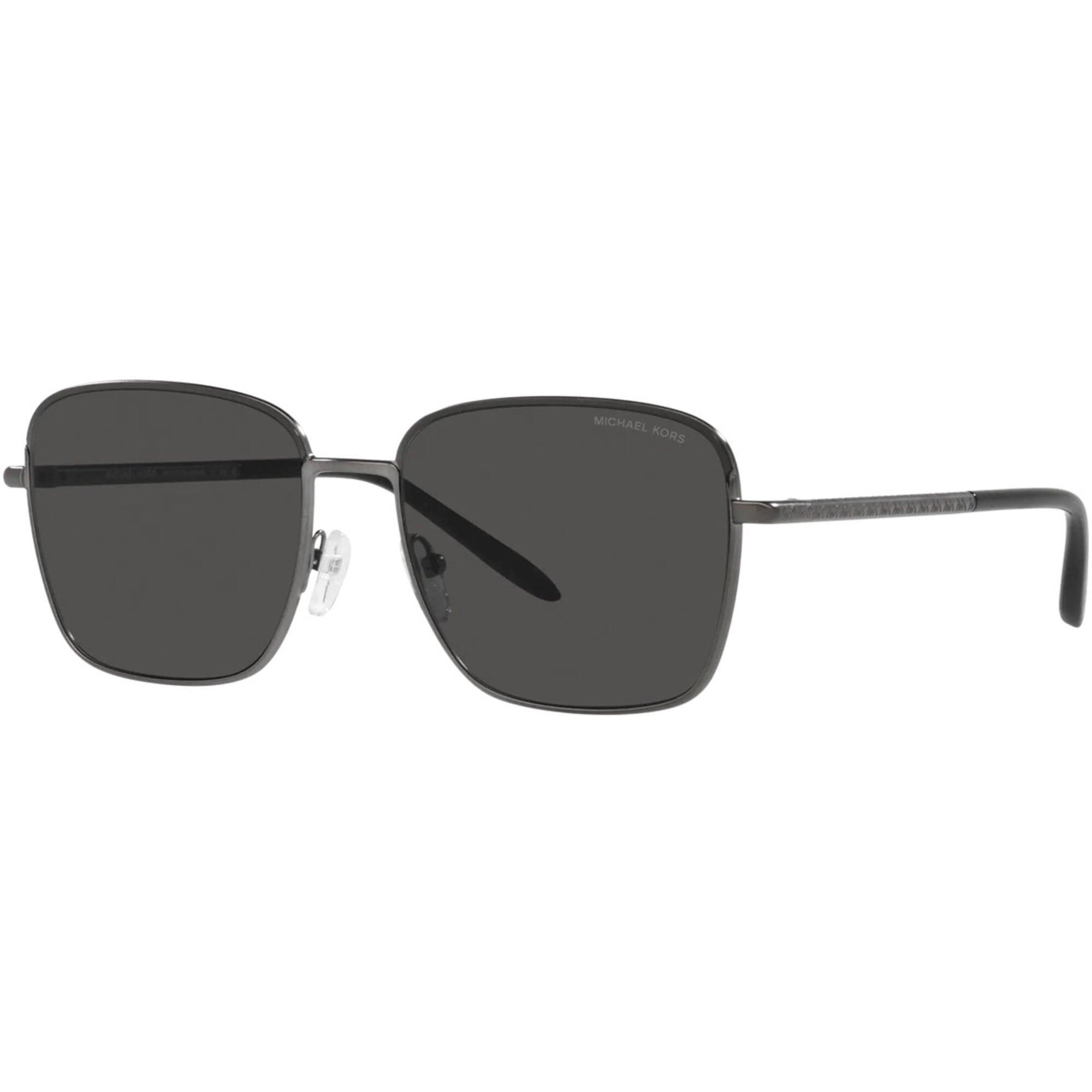 Michael Kors Men's Sunglasses - Matte Gunmetal Metal Square Frame | 1123 100287