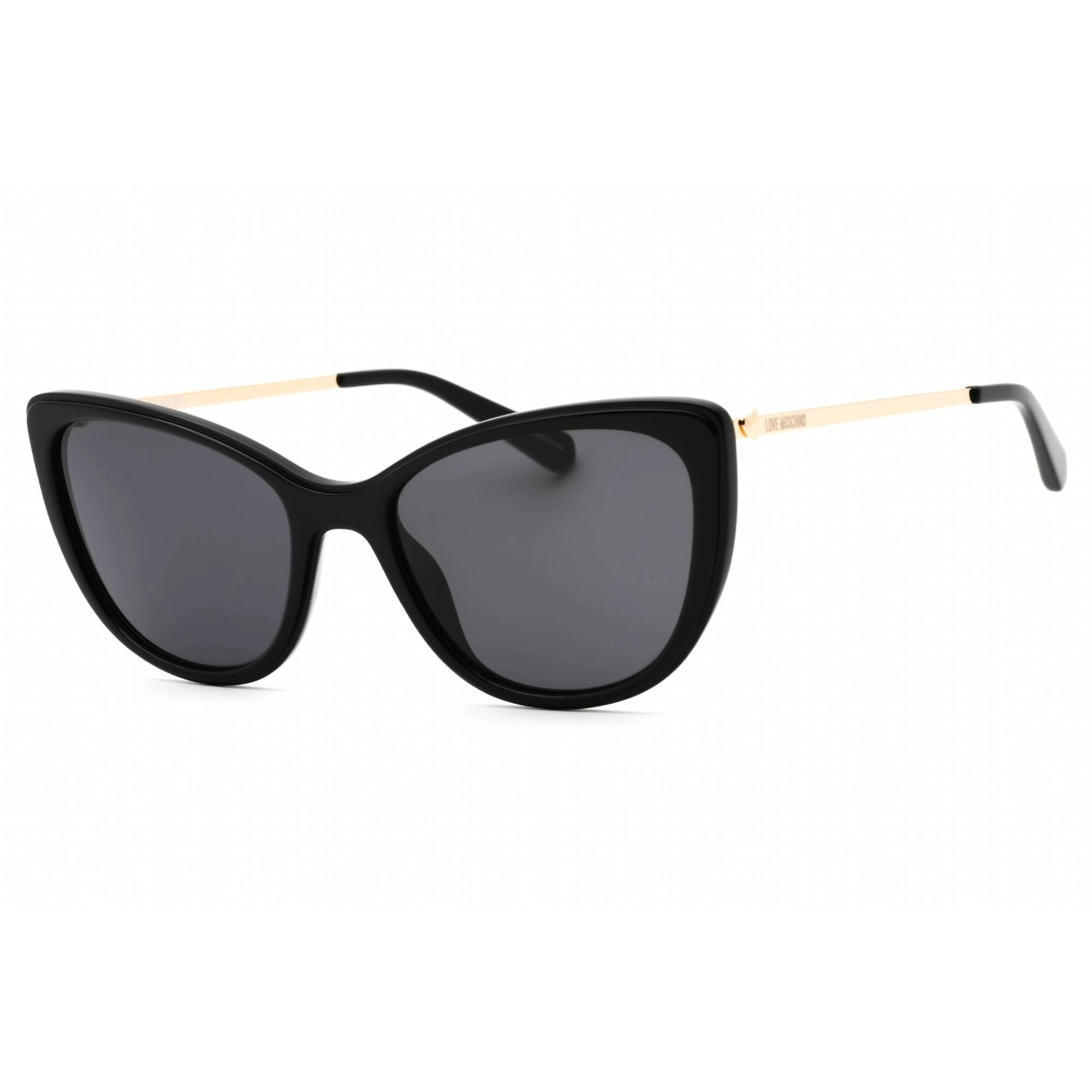 Moschino Love Women's Sunglasses - Black Cat Eye Full Rim Frame | MOL036/S 0807 IR