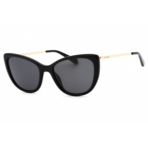 Moschino Love Women's Sunglasses - Black Cat Eye Full Rim Frame | MOL036/S 0807 IR