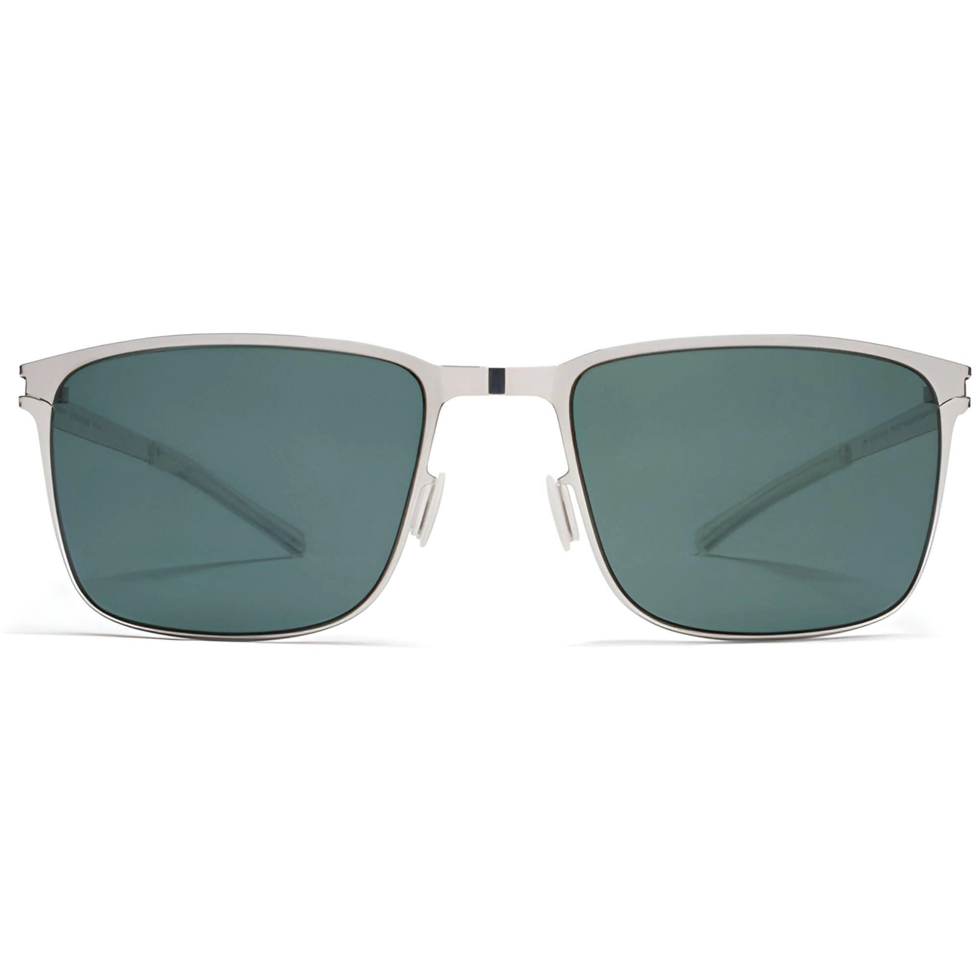 Mykita Men's Sunglasses - Shiny Silver Frame Neophan Polarized Lens | YANIR SSL_NP P
