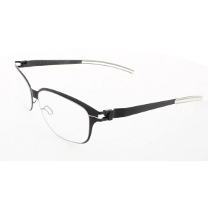 Mykita Unisex Eyeglasses - Blackberry Metal Cat Eye Frame | MINT-ANJU-BLACKBERRY-DEMO