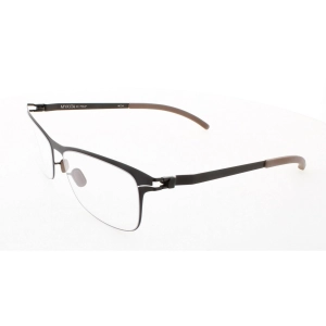 Mykita Unisex Eyeglasses - Dark Brown Square Full Rim Frame | NO1-HELLE-DARK-BROWN 149