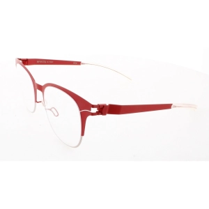 Mykita Unisex Eyeglasses - Red Tan Phantos Full Rim Frame | NO1-PATTI-RED-TAN 192