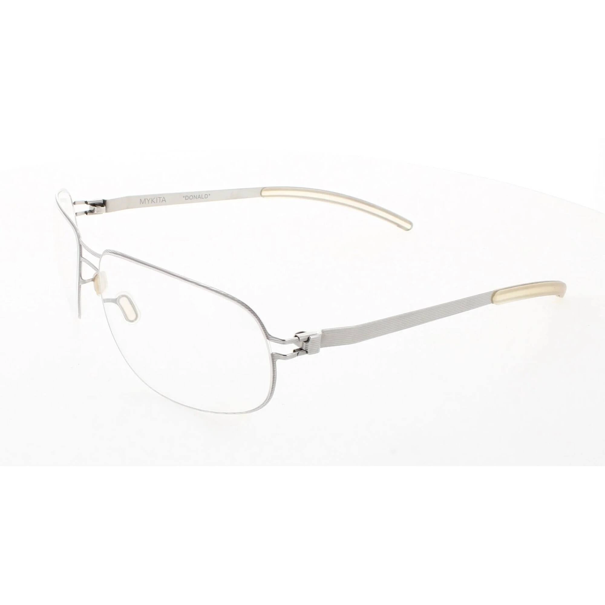 Mykita Unisex Eyeglasses - Silver Line Full Rim Frame | NO1-DONALD-SILVER-LINE 007