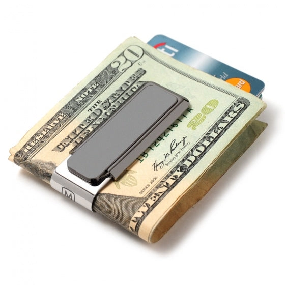 Natural Solid Slide Money Clip
