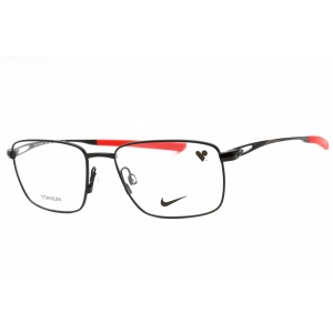 Nike Men's Eyeglasses - Black Titanium Rectangular Full Rim Frame | NIKE 6046 006