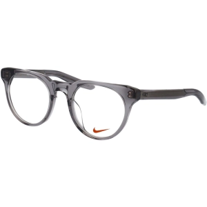 Nike Women's Eyeglasses - Grey Plastic Full Rim Round Frame Demo Lens | NIKE KD 88 30