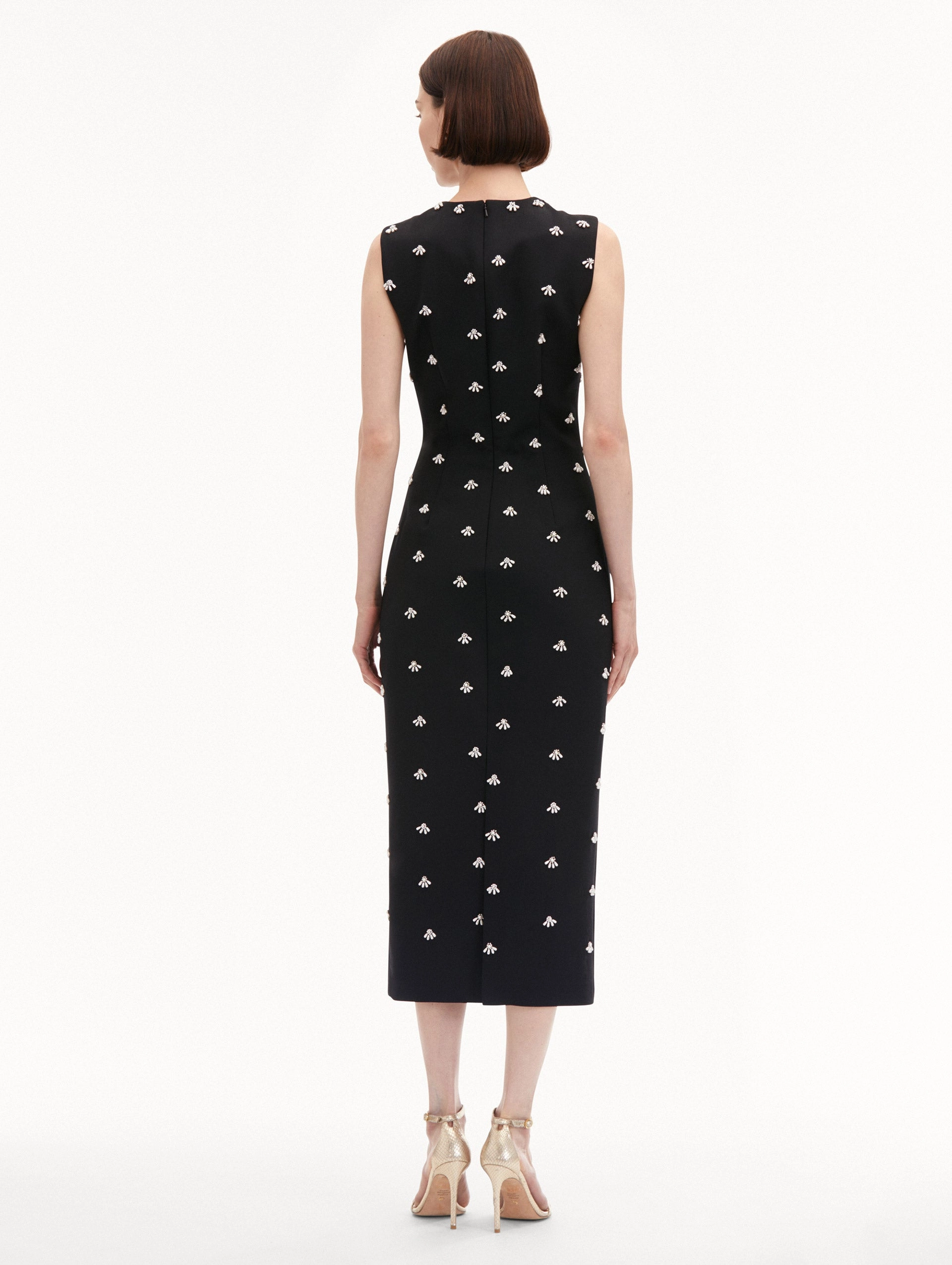 Pearl Cabochon Cocktail Dress