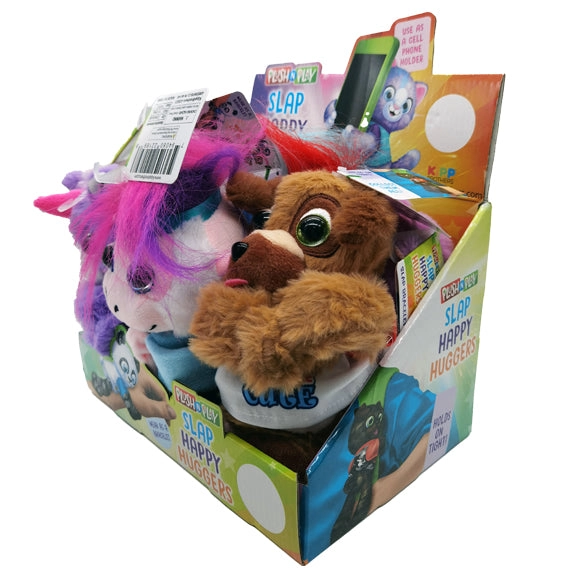 Plush Slap Happy Hugger Toy - 6 Pieces Per Retail Ready Display 22189