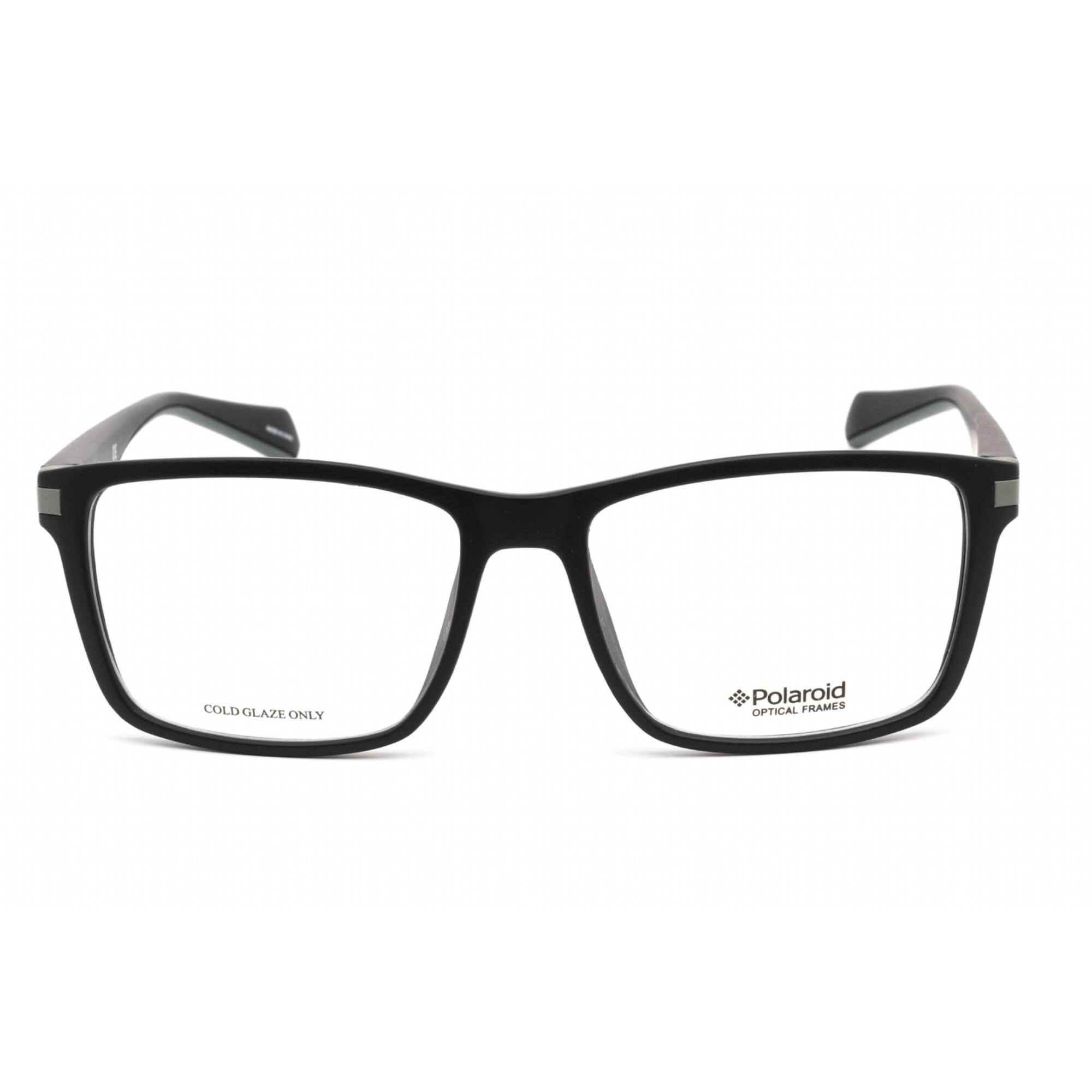 Polaroid Core Men's Eyeglasses - Matte Black Plastic Square Frame | Pld D 355 0003 00