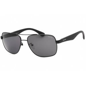 Police Men's Sunglasses - Semi Matte Black Metal Aviator Shape Frame | SPL655 0531