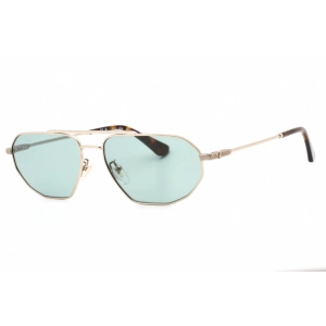 Police Men's Sunglasses - Shiny Grey Gold with Sandblasted Full Rim | SPLF66M 08L7