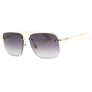 Police Men's Sunglasses - Shiny Rose Gold Metal Aviator Full Rim Frame | SPLF72 0300