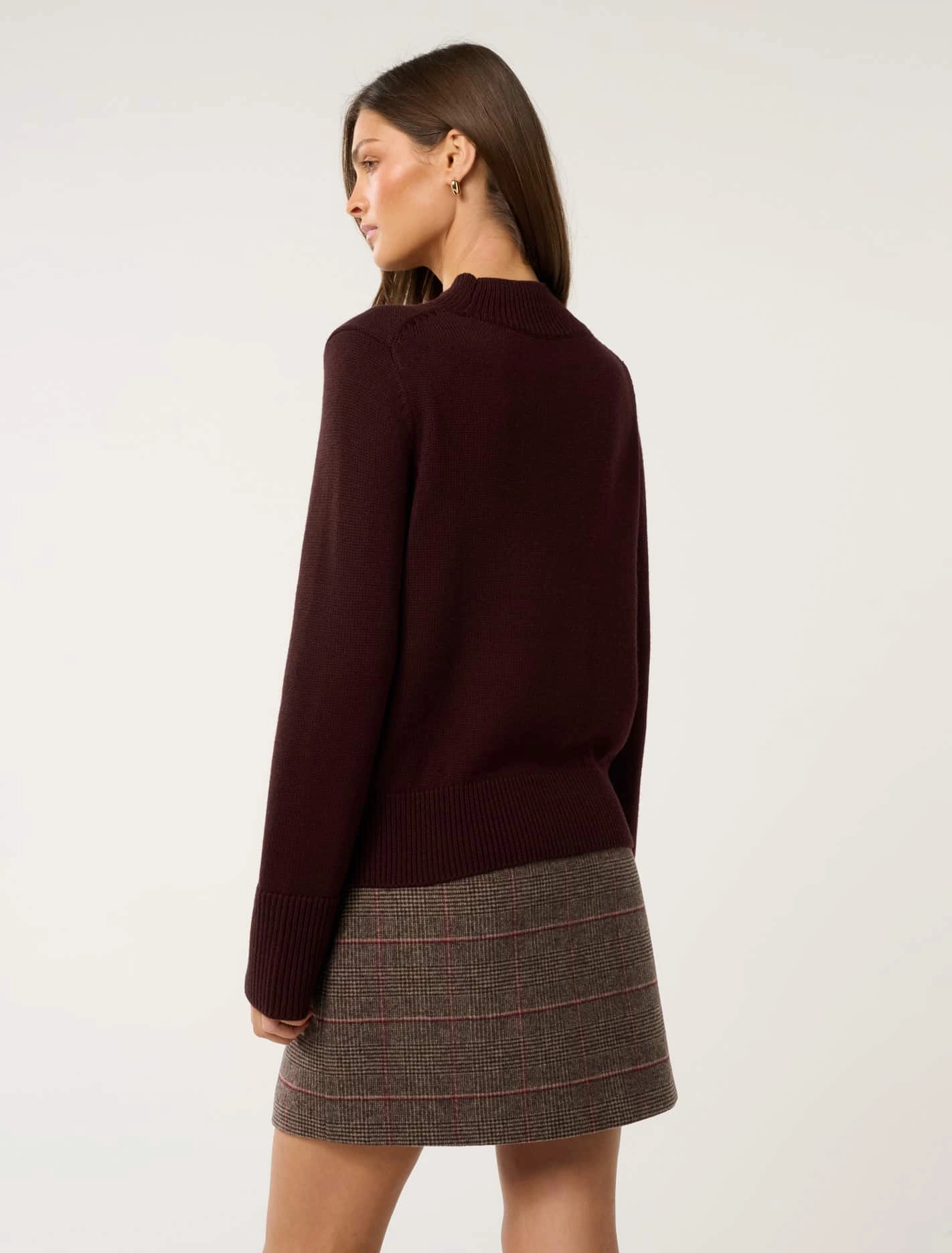 Poppy Stand Neck Jumper