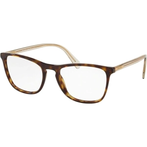 Prada Men's Eyeglasses - Conceptual Havana Square Frame | PRADA 0PR 08VV 2AU1O153