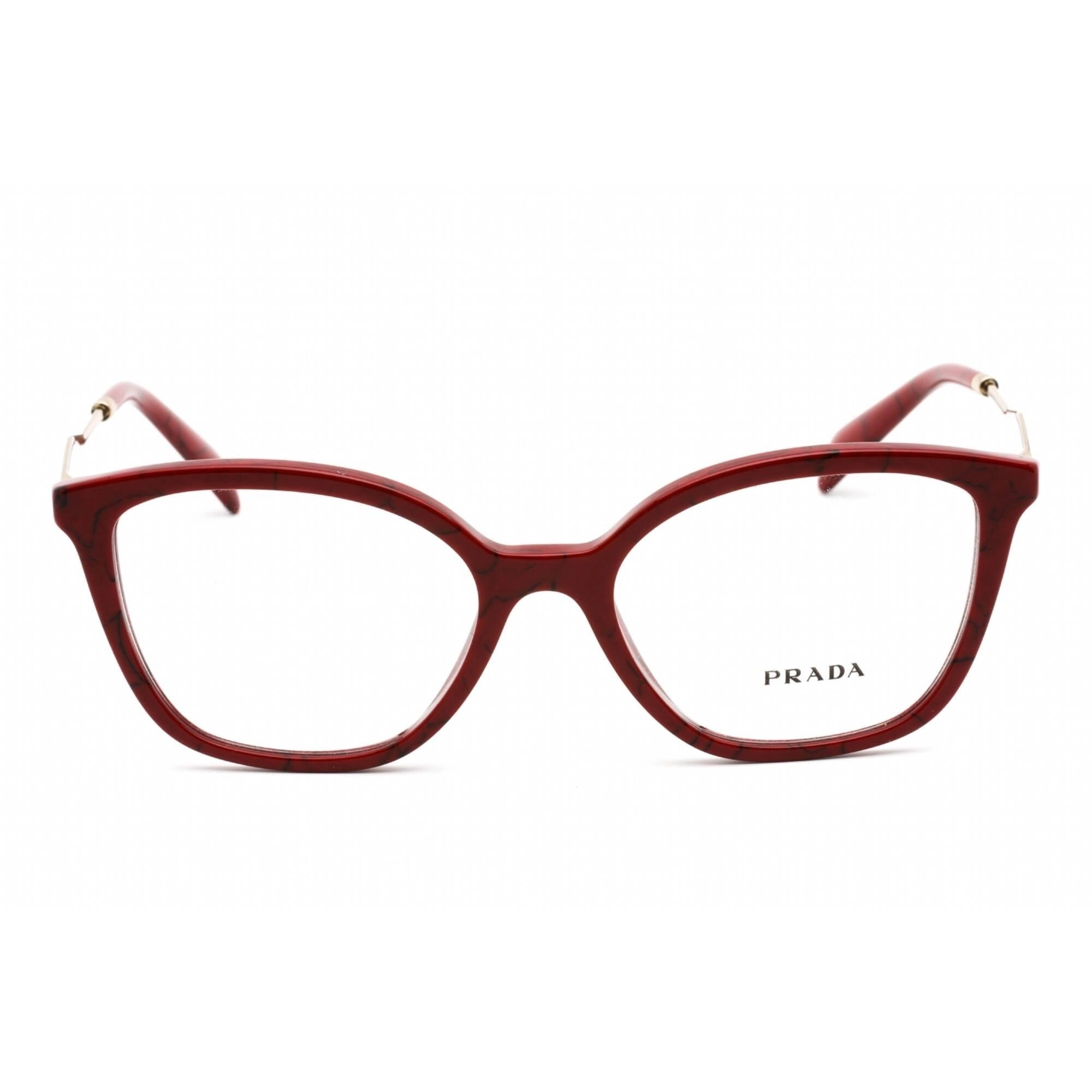 Prada Women's Eyeglasses - Cat Eye Etruscan Marble Plastic Frame | 0PR 02ZV 15D1O1
