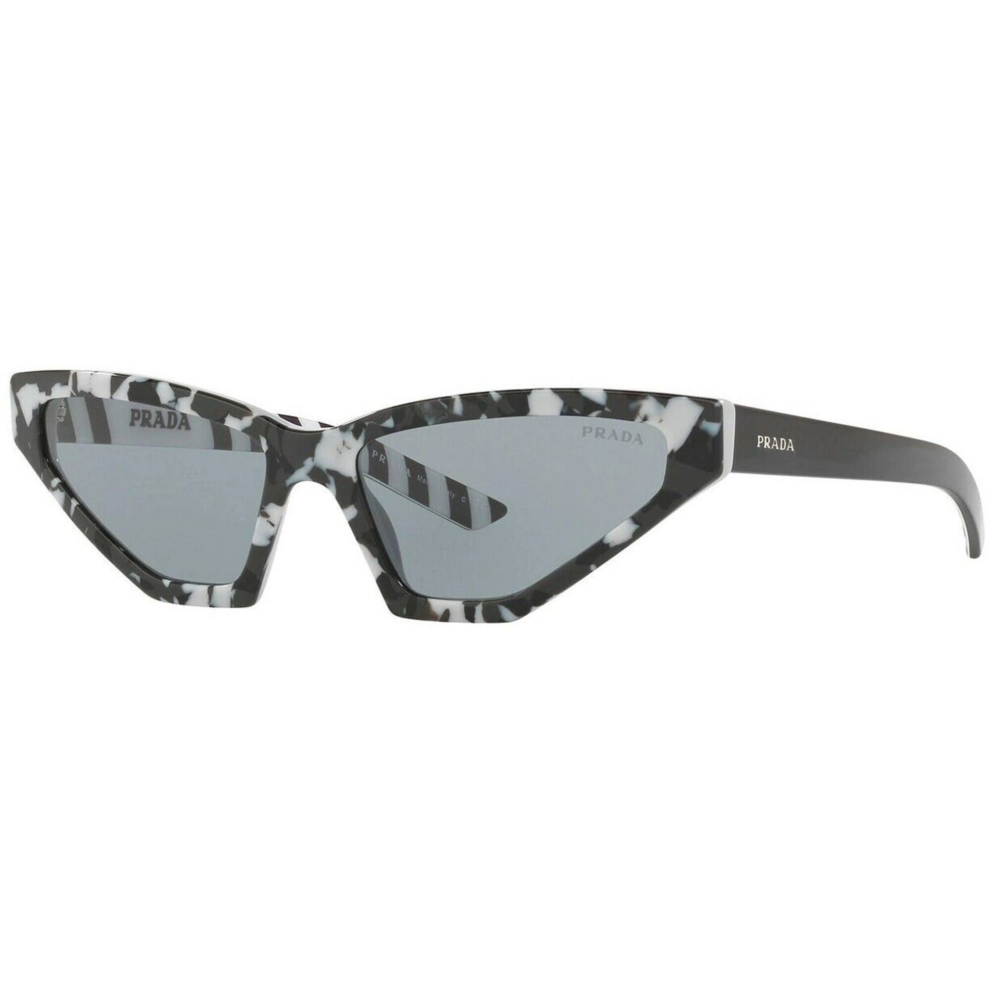Prada Women's Sunglasses - Black Plastic Full Rim Frame | PRADA 0PR12VS 4433C257