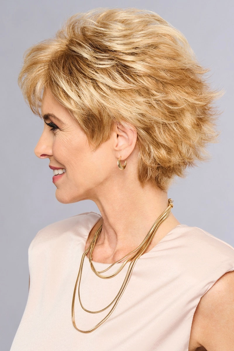 Sale - Gabor Wigs - Royal Tease - Color: Chocolate Caramel (GL27-29)