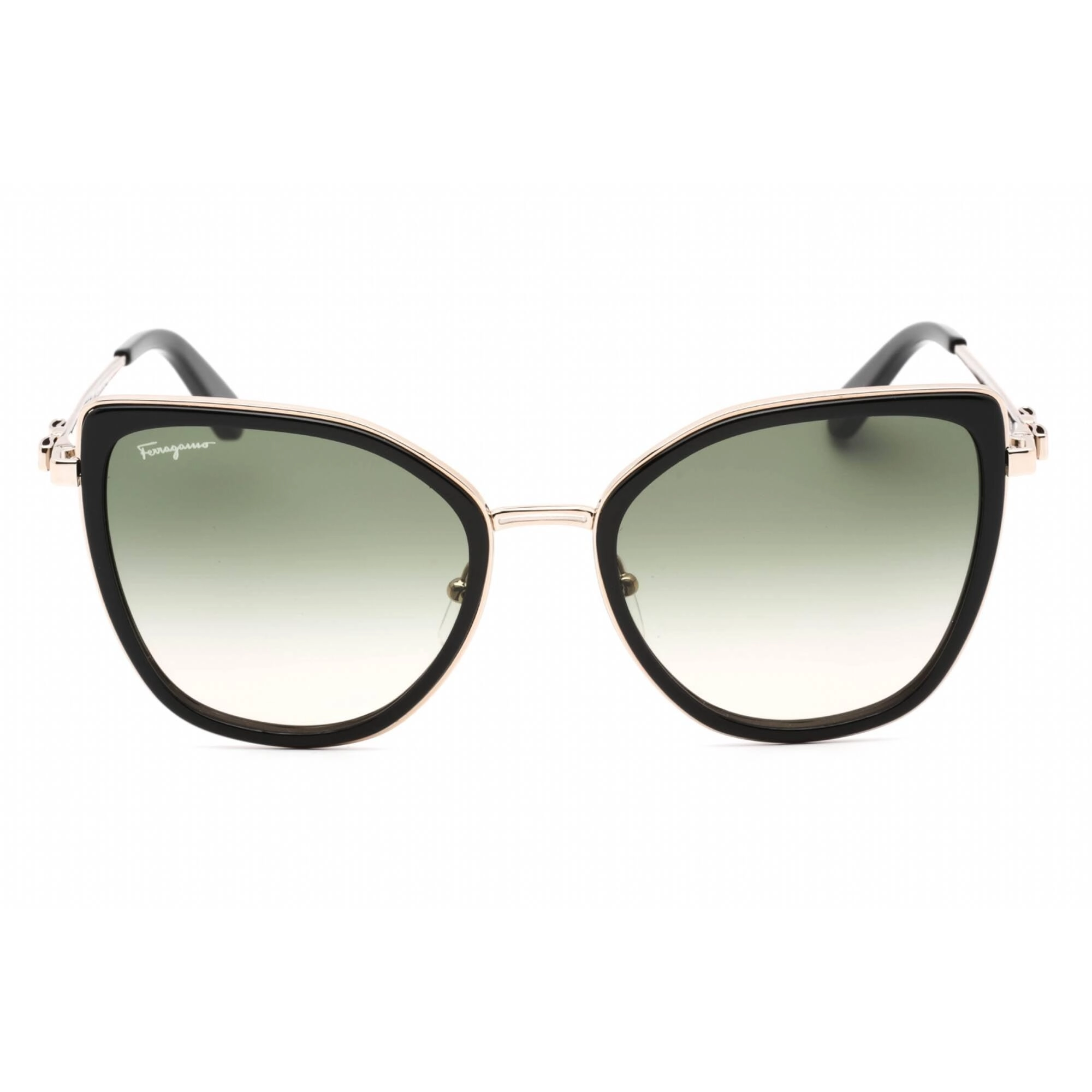 Salvatore Ferragamo Women's Sunglasses - Rose Gold/Black Cat Eye Frame | SF293S 771