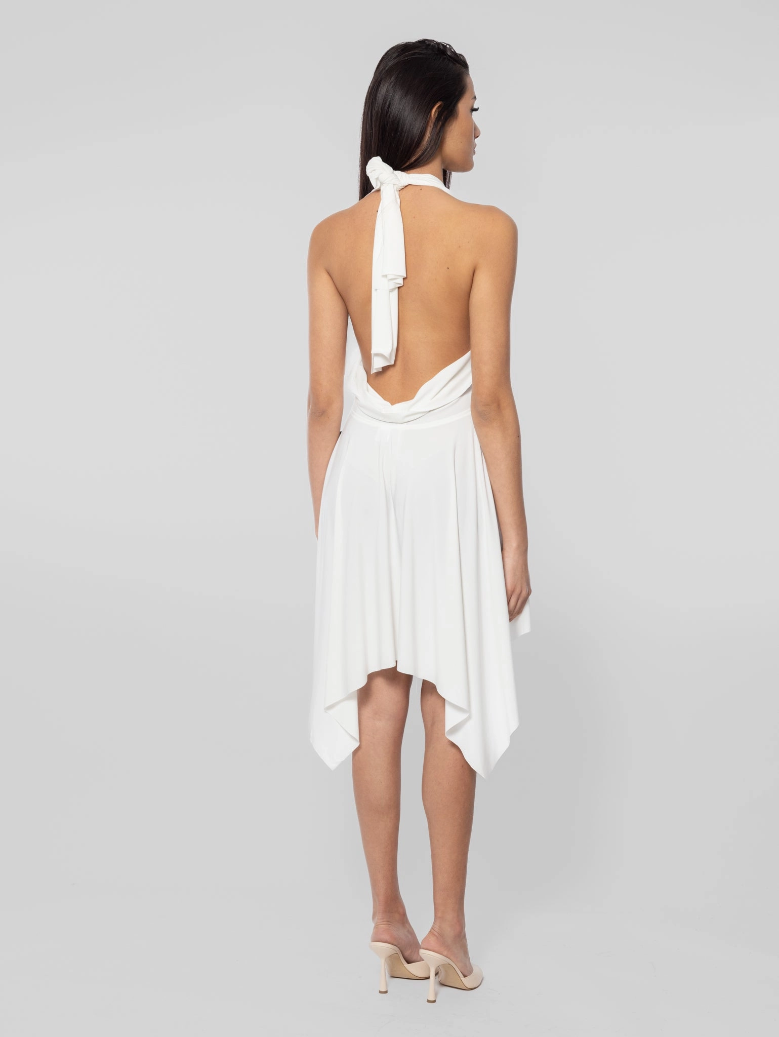 Short Multi Styling Dress Cream