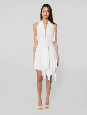 Short Multi Styling Dress Cream