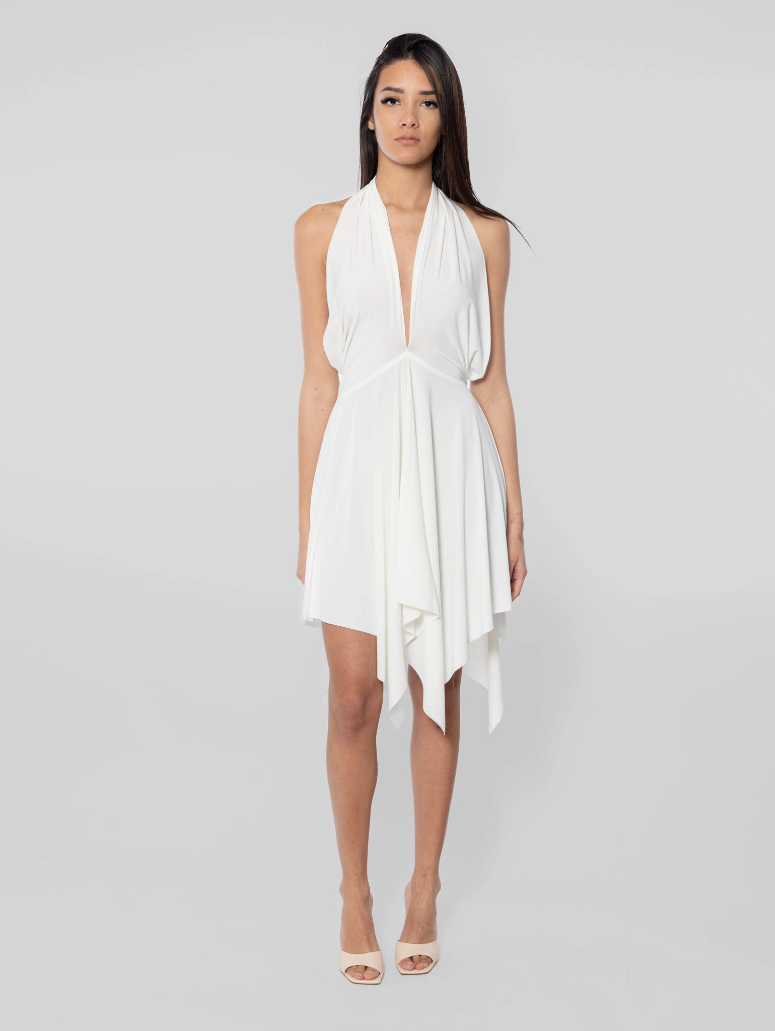 Short Multi Styling Dress Cream