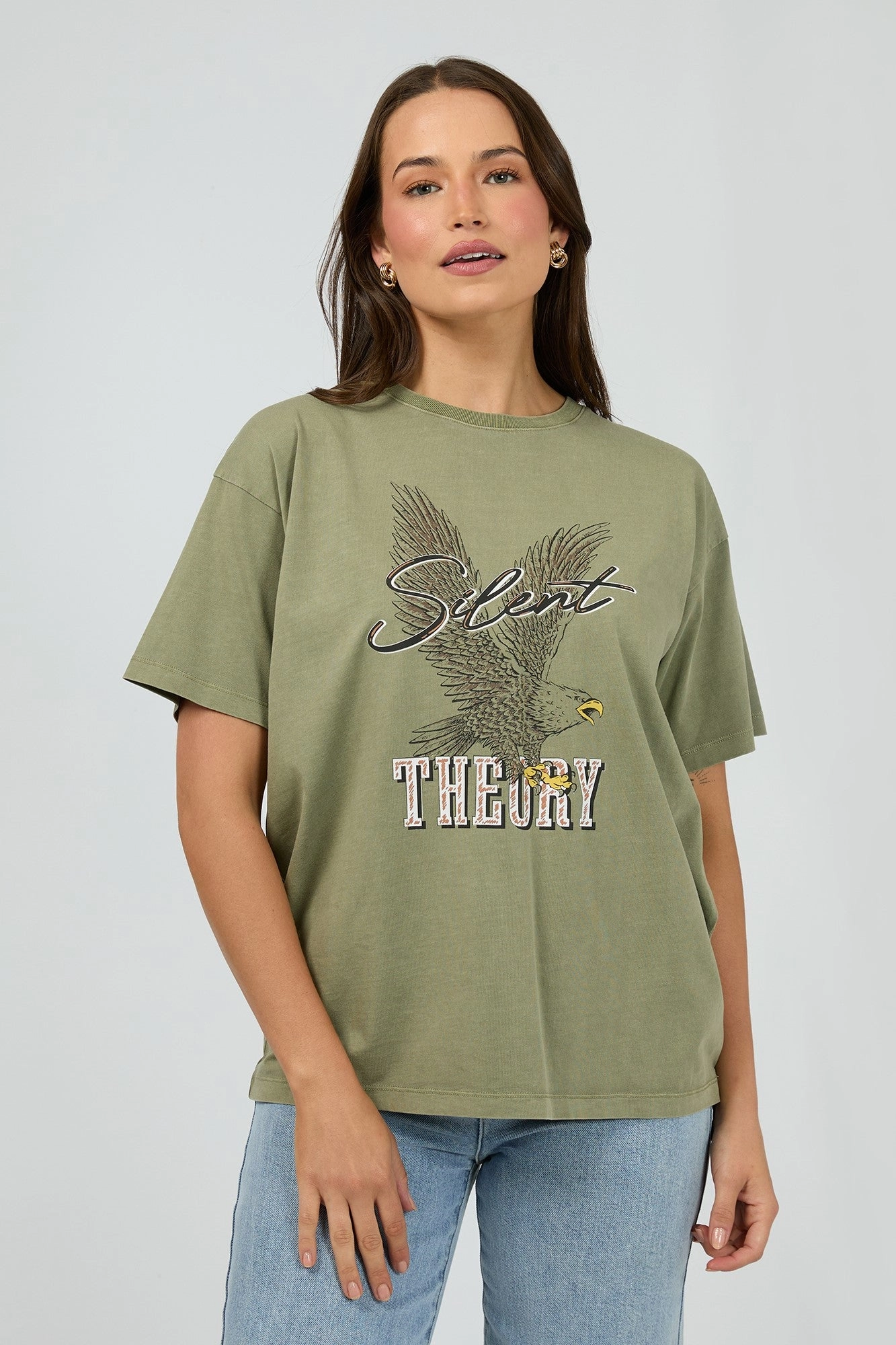 Silent Theory Departed Tee Khaki