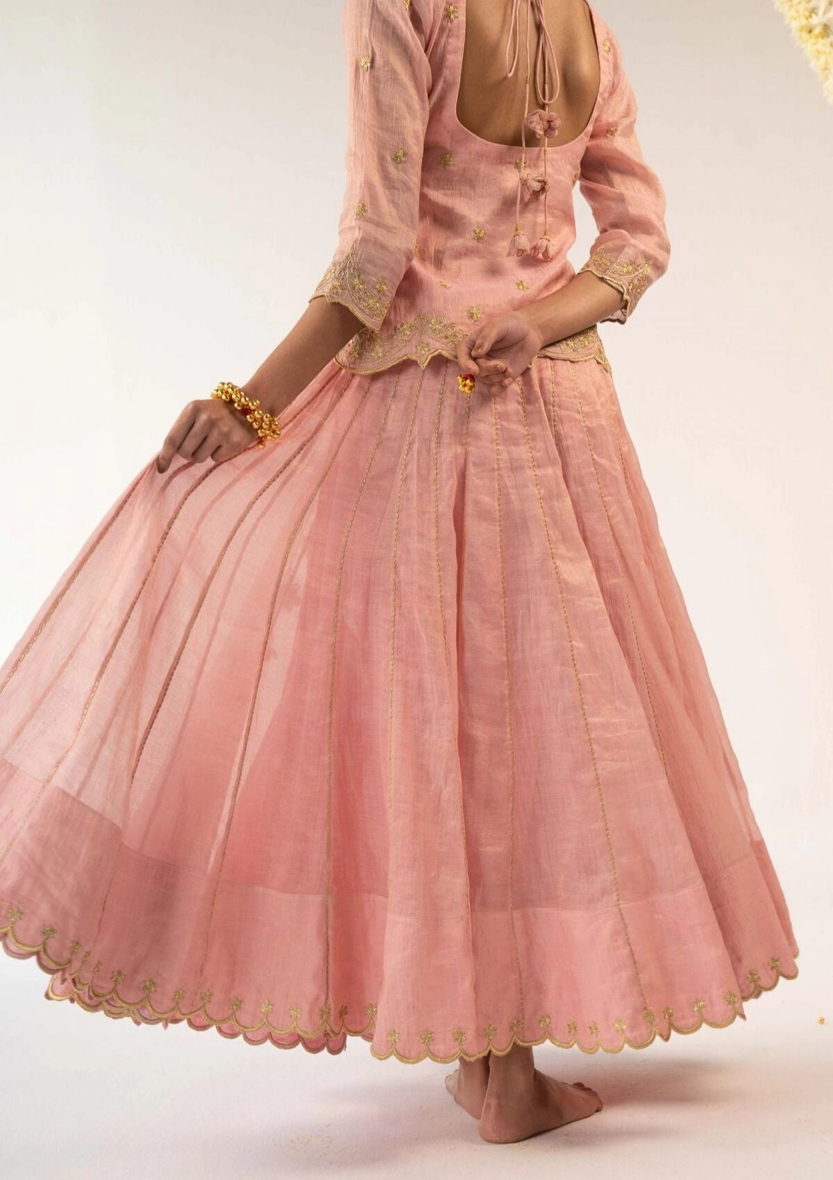 Sita Skirt Blouse Dupatta Set