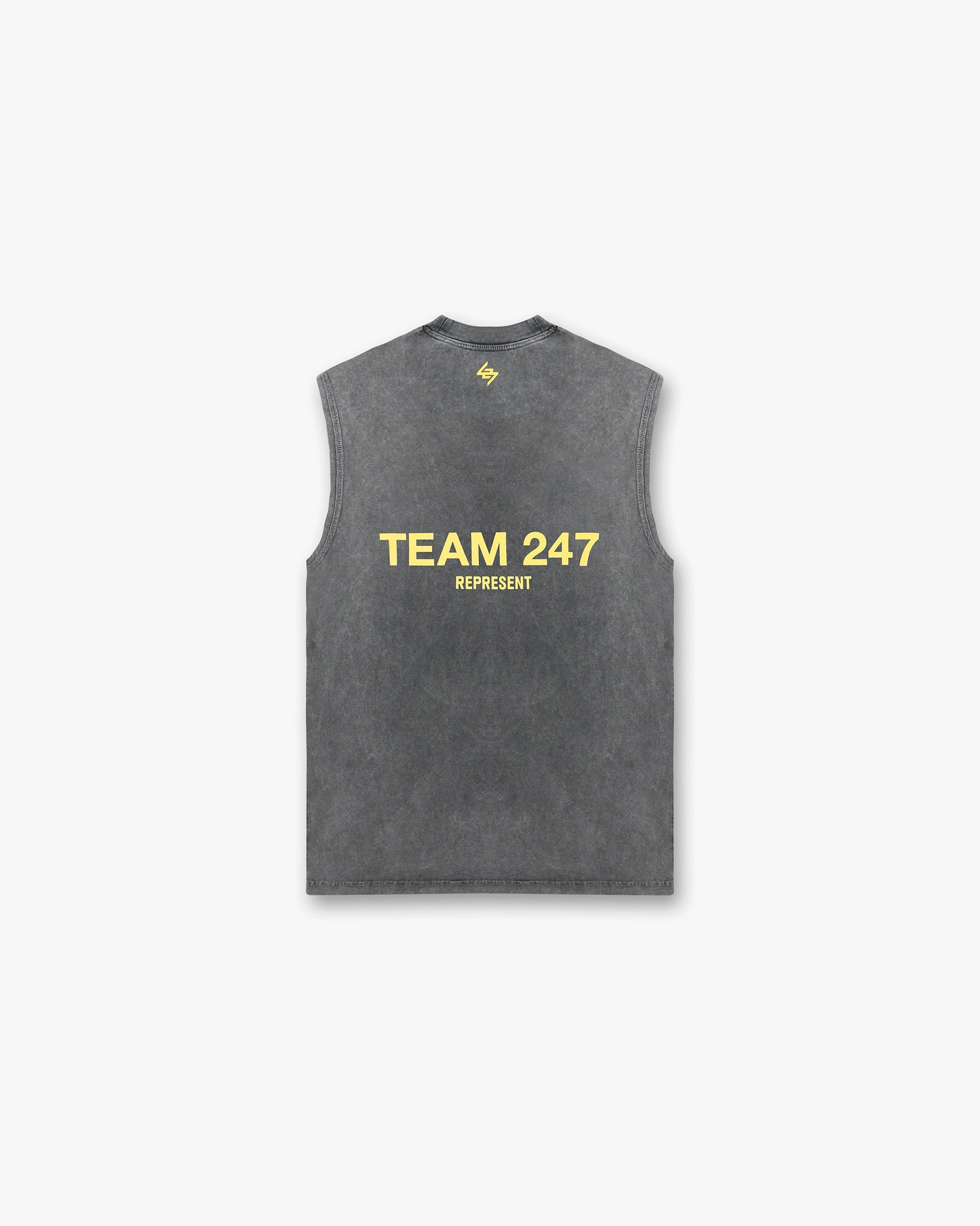 Team 247 Oversized Tank - Pewter Lemon