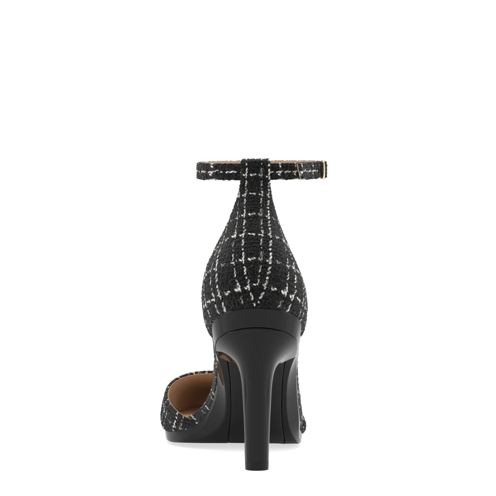 The D'Orsay - Coal Tweed 4 Stiletto - FINAL SALE