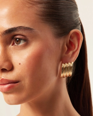 THEA EARRINGS - GOLD